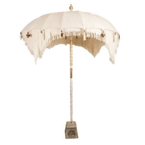 Bali Beach Sonnenschirm beige - Bali Beach Sonnenschirm beige -