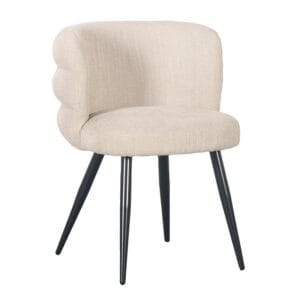 Cloud Chair Beige (2er Set) - Eiche, Eisen Cloud Chair Beige (2er Set) - Eiche, Eisen
