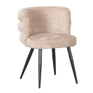 Cloud Chair Creme (2er Set) - Eiche, Eisen Cloud Chair Creme (2er Set) - Eiche, Eisen