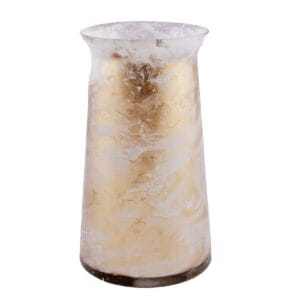 GLAS VASE SUN S (Satz von 12) - Glas, Gold
