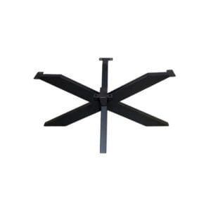 HSM Collection-SalonTischfuß Spider-90*60*40 (80x40mm)-Schwarz-Metall - Metall, Pulverbeschichtet, Rost HSM Collection-SalonTischfuß Spider-90*60*40 (80x40mm)-Schwarz-Metall - Metall, Pulverbeschichtet, Rost