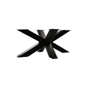 HSM Collection-SalonTischfuß Spider Oakland-90x60x40 (75x75mm)-Schwarz-Metall - Metall, Pulverbeschichtet, Rost HSM Collection-SalonTischfuß Spider Oakland-90x60x40 (75x75mm)-Schwarz-Metall - Metall, Pulverbeschichtet, Rost