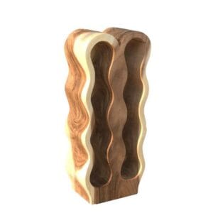 HSM Collection-Stehendes Weinregal Vins 8 Flaschen-29x16x68-Natural-Munggur - Munggur