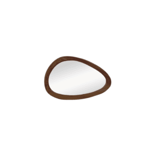 HSM Collection Wandspiegel organisch pre-tide 60x40x3 walnoot teak - Teakholz HSM Collection Wandspiegel organisch pre-tide 60x40x3 walnoot teak - Teakholz