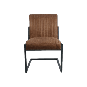 HSM Kollektion-Esszimmerstuhl Texas-55x50x85-Cognac/Grau-Leder/Metall - Leder, Metall HSM Kollektion-Esszimmerstuhl Texas-55x50x85-Cognac/Grau-Leder/Metall - Leder, Metall