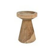 HSM Kollektion-Ronde Kruk-30x30x43-Naturl-Munggur - Eiche, Munggur