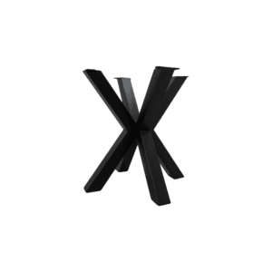 HSM Kollektion-Tischfuß Spider Oakland-80x80x72-Schwarz-Metall - Metall, Pulverbeschichtet, Rost HSM Kollektion-Tischfuß Spider Oakland-80x80x72-Schwarz-Metall - Metall, Pulverbeschichtet, Rost