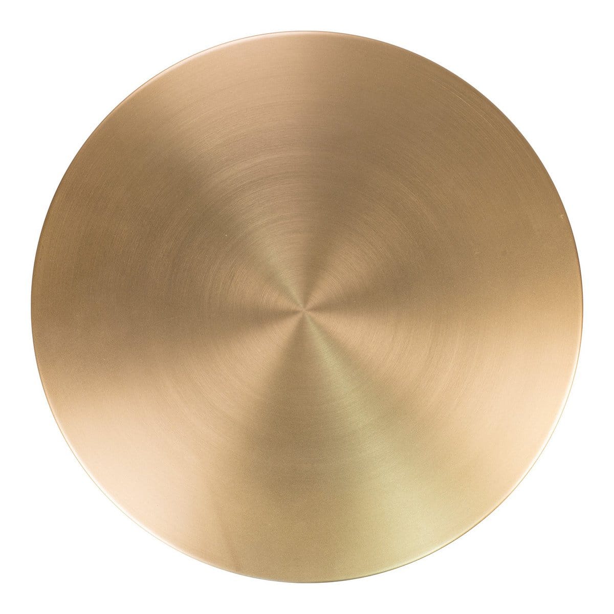 Lecco Beistelltisch - Beistelltisch aus Messing und Marmor Ø51x52 cm