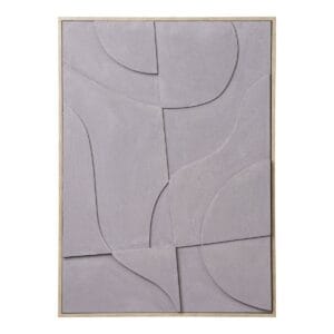 Madeline Relief Wanddekoration -