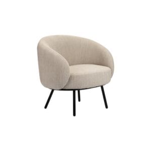Mars Lounge Chair Beige - Metall Mars Lounge Chair Beige - Metall