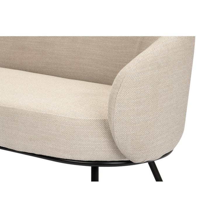 Mars Zweisitziges Sofa Beige