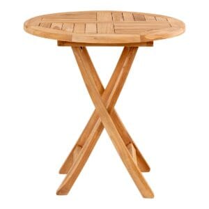 Oviedo Teak-Esstisch, ø70x75cm - Teakholz Oviedo Teak-Esstisch, ø70x75cm - Teakholz