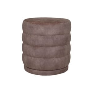 Poof Ringe - 45x45x40 - Hebel - Adore 10 - Samt - Eiche, Samt