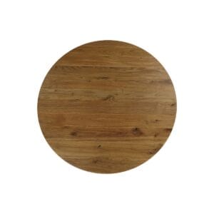 Runder Couchtisch Platte - ø80x4,5 - Natur - Eiche - Eiche