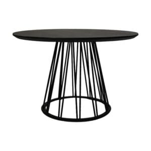 Runder Tisch Zürich - ø120x78 - Schwarz - Mangoholz/Metall - Mango, Metall Runder Tisch Zürich - ø120x78 - Schwarz - Mangoholz/Metall - Mango, Metall