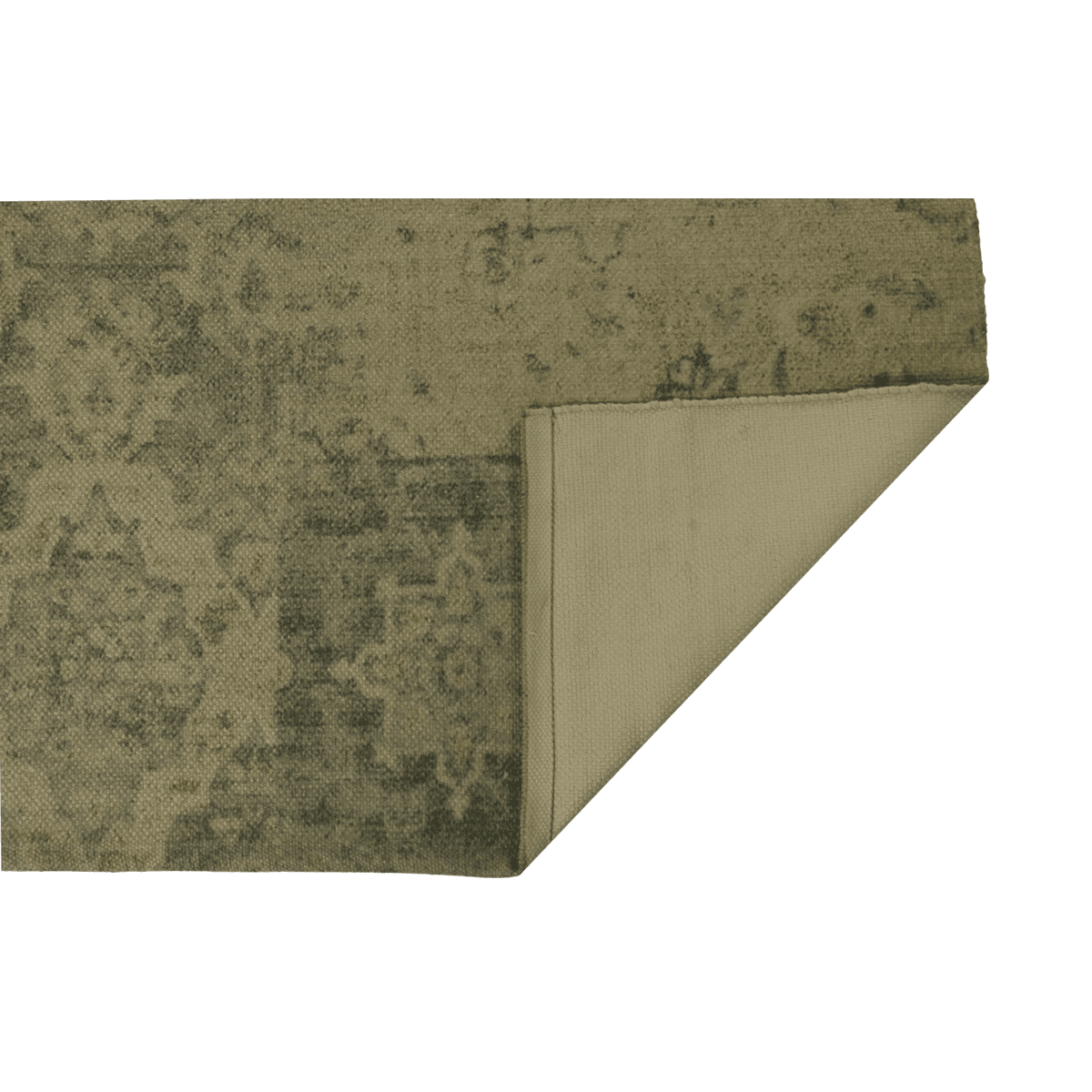 Teppich Patchwork - 160x230 - Beige/gelb/grün/blau - Polyester
