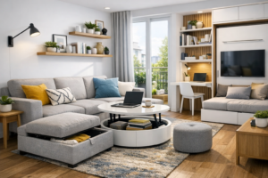 Small Living Room Ideas with Space-Saving Furniture